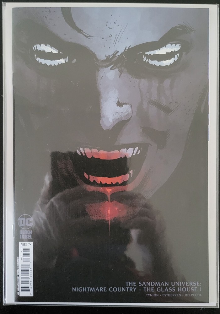 Sandman Universe: Nightmare Country-The Glass House #1D, 1:25 Variant NM/Better
