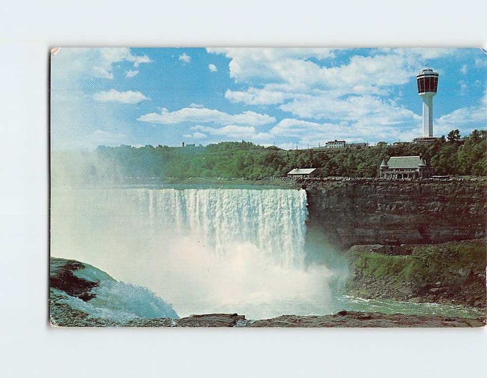 Postcard Canadian Horseshoe Falls Niagara Falls Ontario Canada