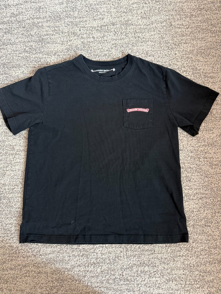 Chrome Hearts Matty Boy Stay Fast Racing Team Black T-Shirt, Size Medium