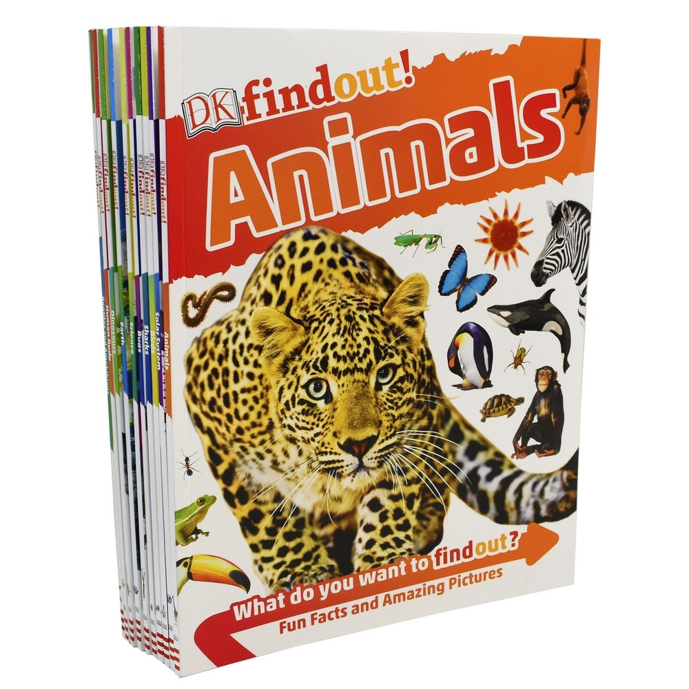 DK Findout! Series with Fun Facts and Amazing Pictures 10 Books - Ages 7-9 - PB