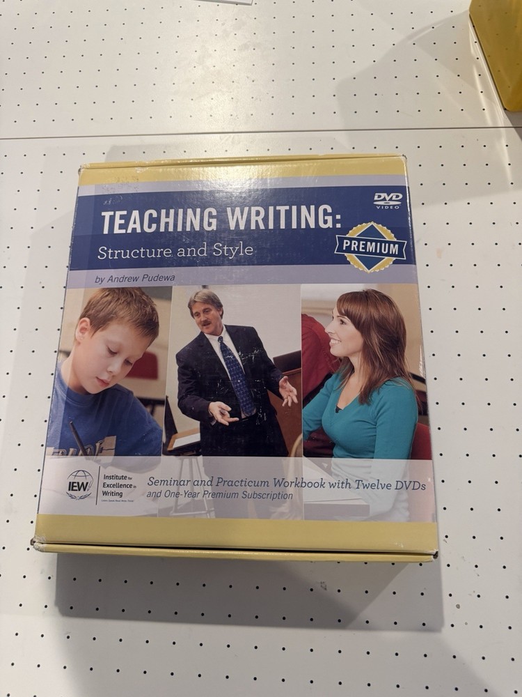 IEW Teaching Writing: Structure and Style 12-DVD