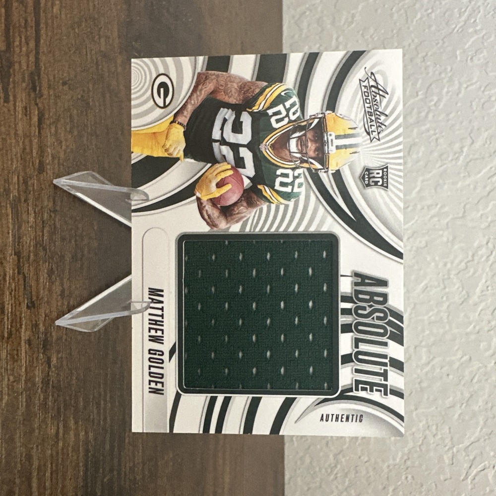 2025 Absolute Football Matthew Golden Absolute Authentic Rookie Patch