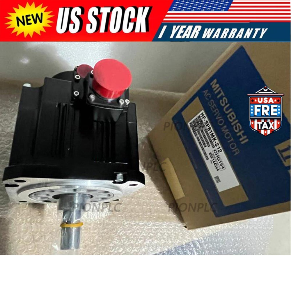One New Mitsubishi HF-SP81MK-S12 Servo Motor HFSP81MKS12  US Free TAX
