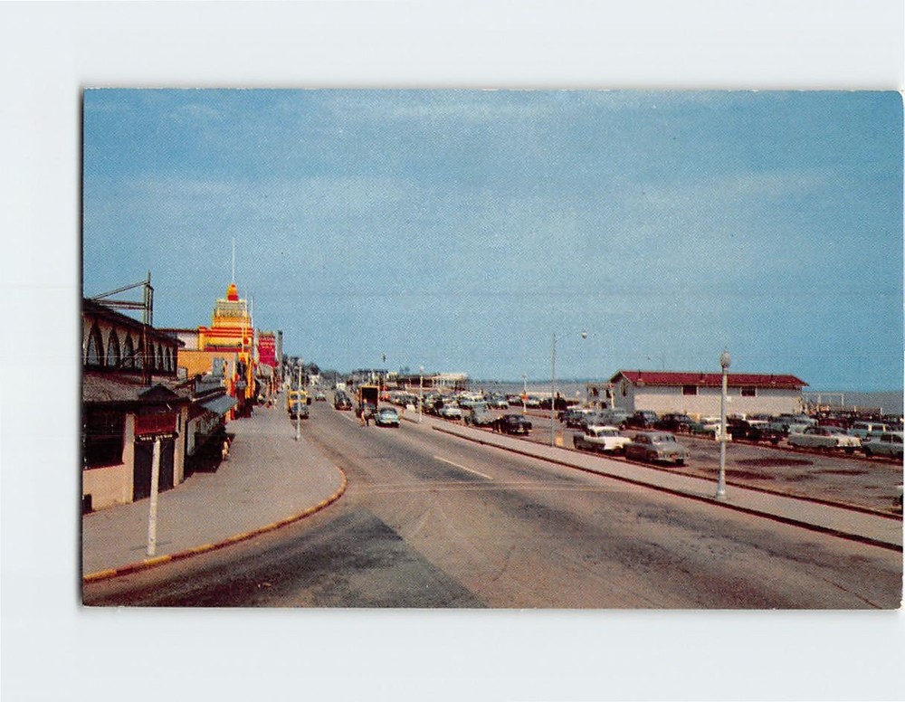 Postcard Boulevard Nantasket Beach Hull Massachusetts USA