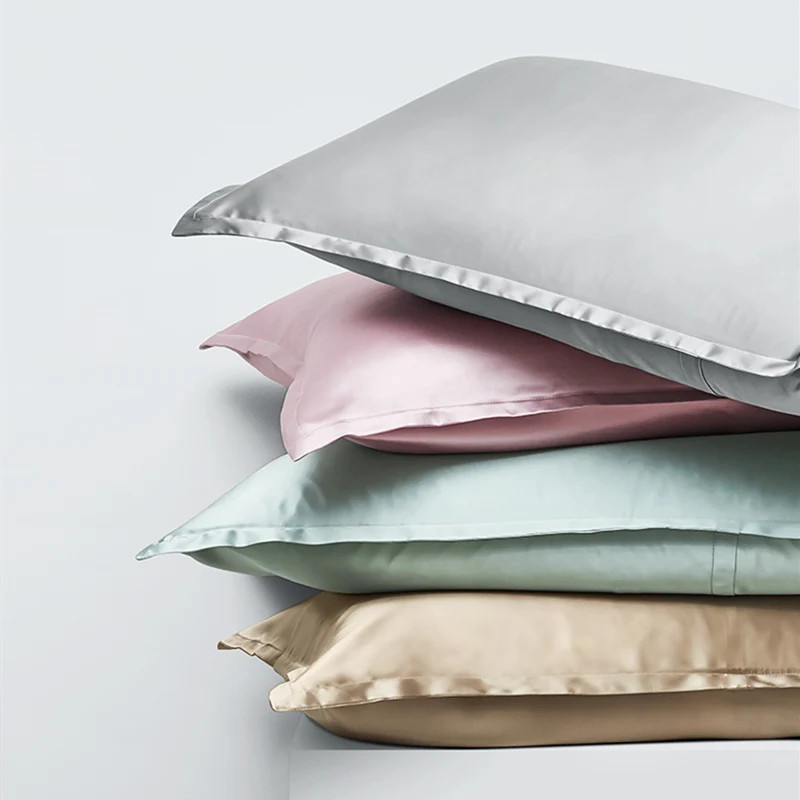 30MM Silk Envelope Pillowcase 1PC Both Sides 100% Mulberry Silk Oxford Pillow Ca