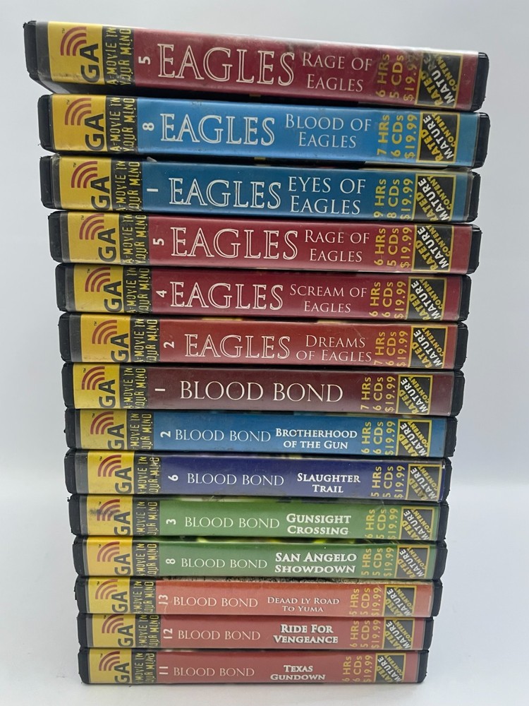 Lot of 14 Graphic Audio Books