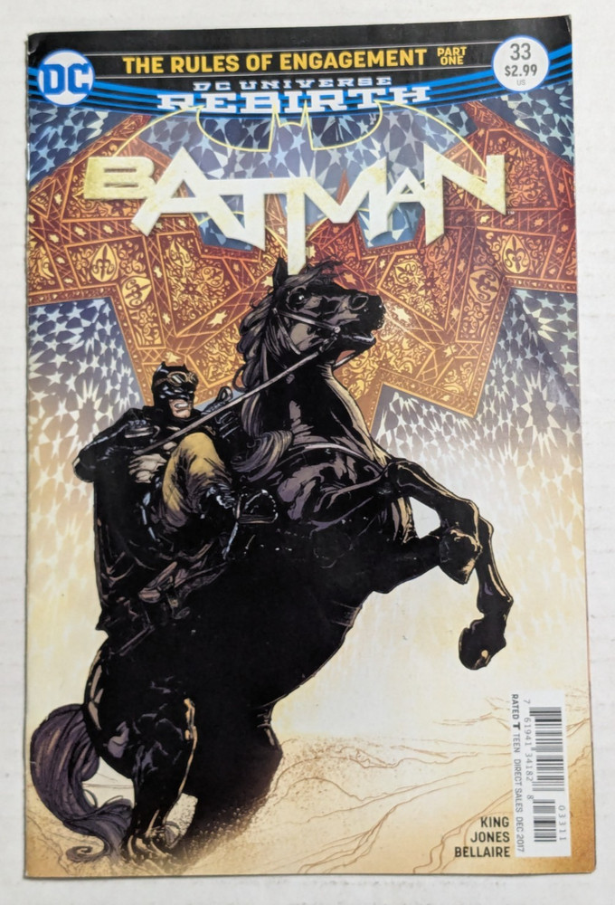 DC Universe Rebirth #33 Batman - King/Janin/Bellaire - Buy 3 = 25% off