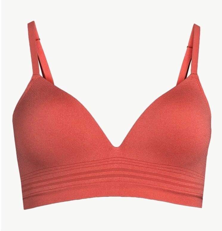New Joyspun Womens Seamless Light Lift Wire Free Bra Size S