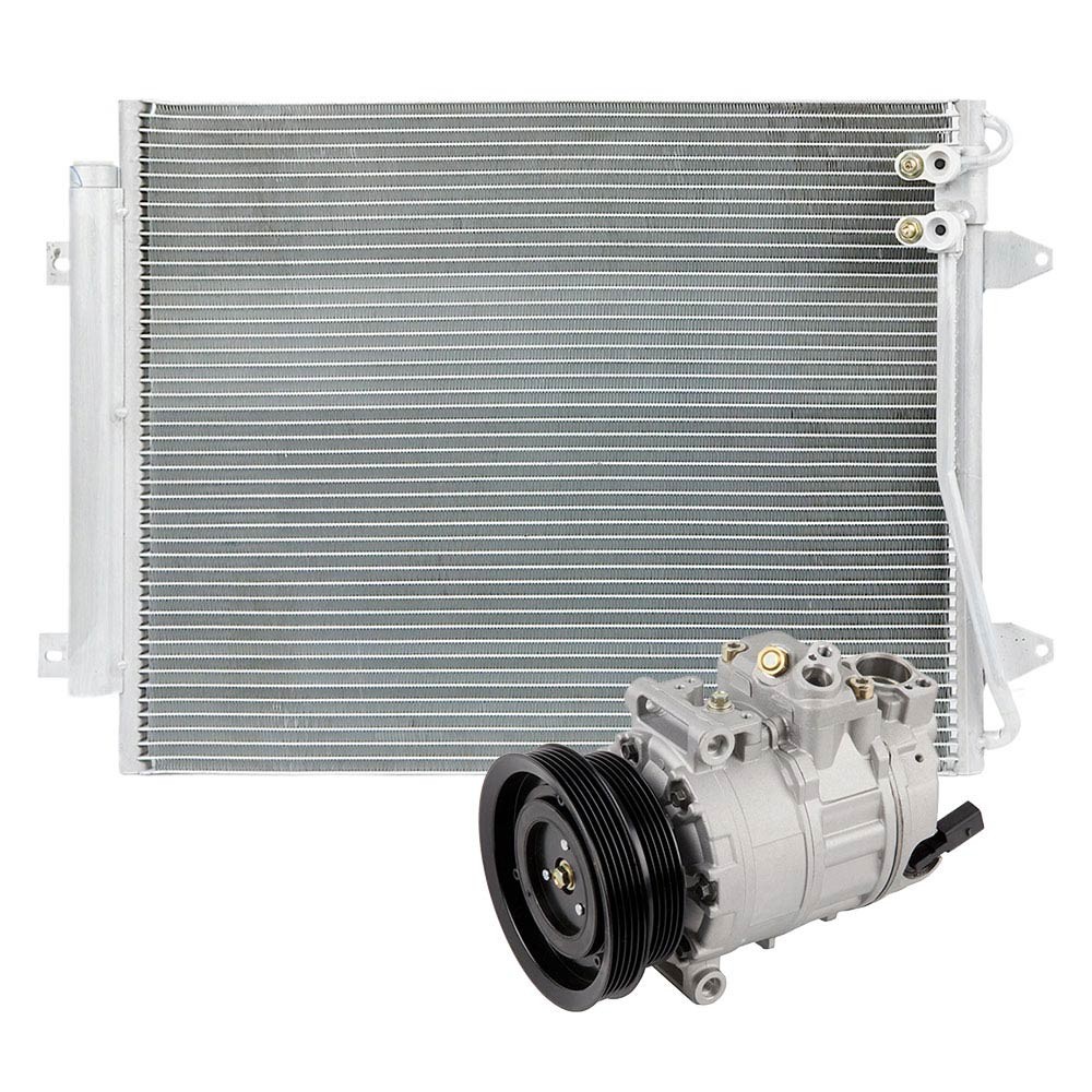 For VW Passat 2012 2013 2014 AC Compressor w/ A/C Condenser & Drier DAC