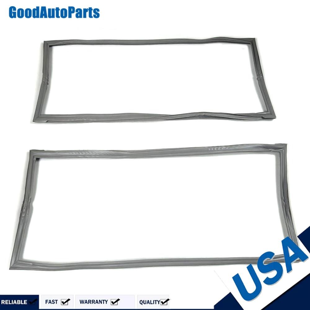 2-Pack W10830162 Refrigerator Door Gasket Seal for Whirlpool WRF535SMBM00