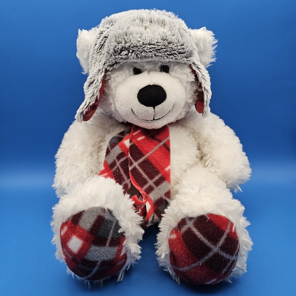 Plush Polar Bear Gentle Treasures Stuffed Animal Toy Medium 17