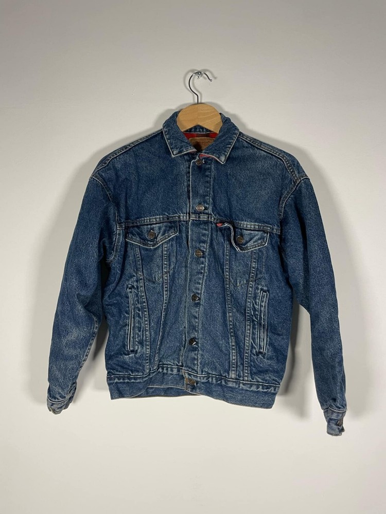 Vintage Levis Buffalo Denim Trucker Jacket (Size: XS) 70417 0814