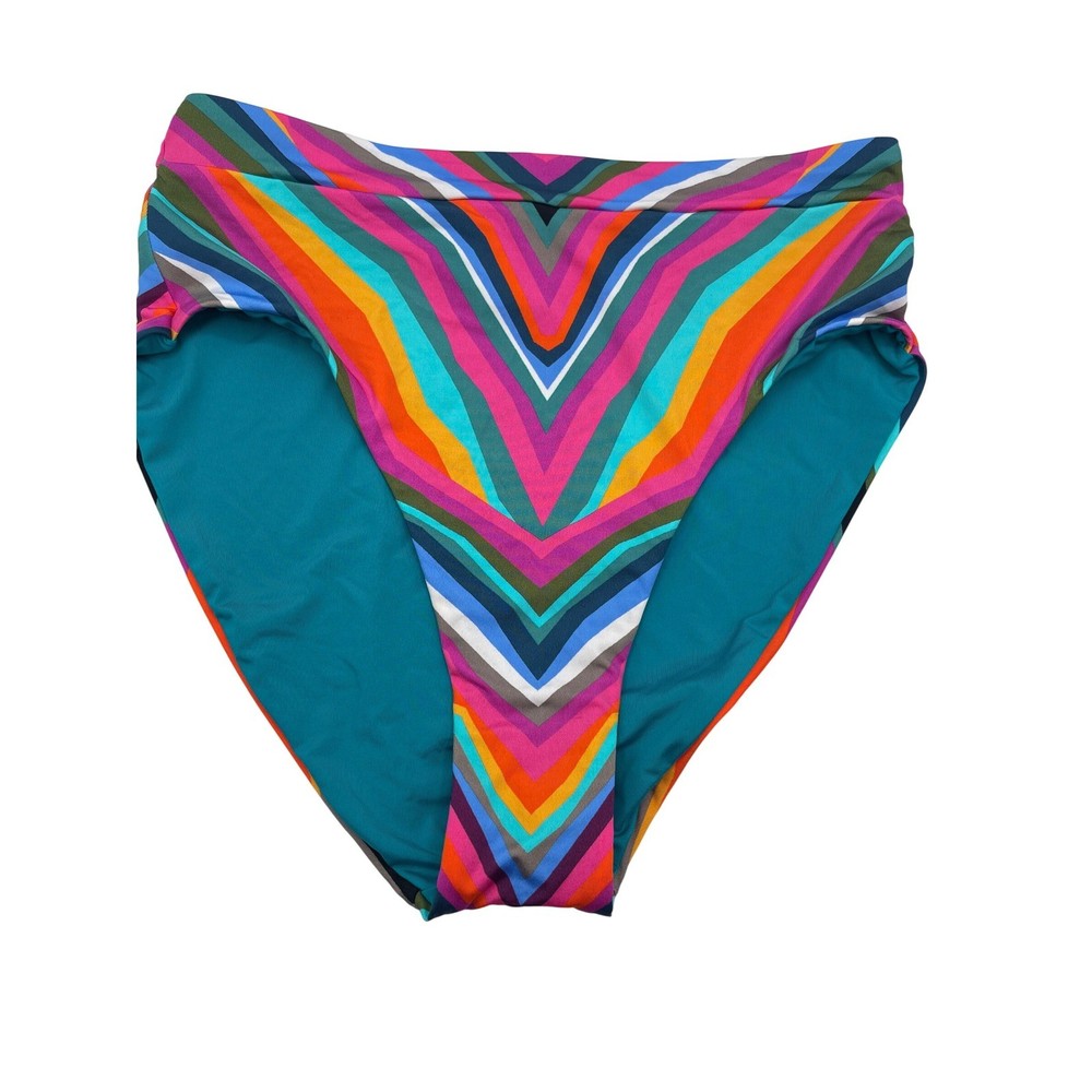 Trina Turke Louvre High Waisted Swim Bottoms Women's Size 6