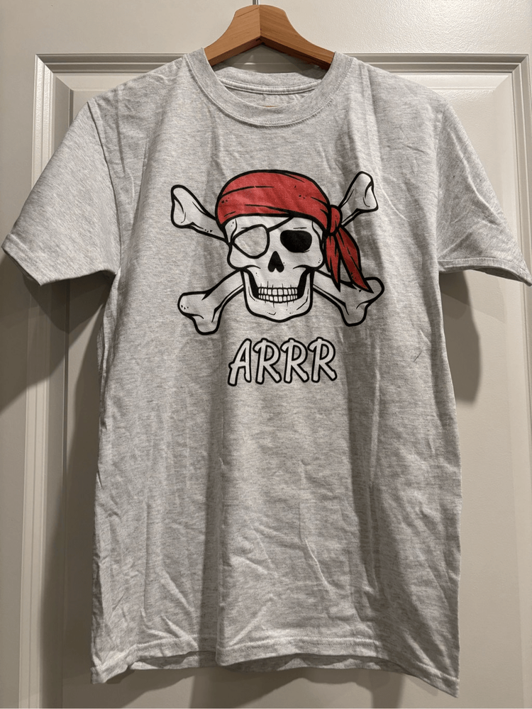 ARRR Pirate Small T-Shirt for Swashbuckling Style