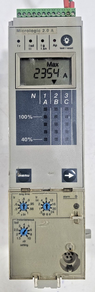 Schneider Electric Micrologic 2.0 33071 Circuit Breaker Trip Unit