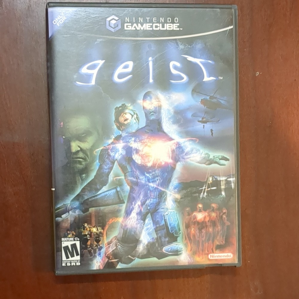 Nintendo Geist (Nintendo GameCube, 2005) NTSC-U/C Rated M Manual Included