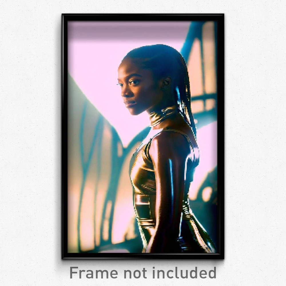 Trippy 8-Bit Pixel Art Poster - Psychedelic Video Game Print on Glossy Paper