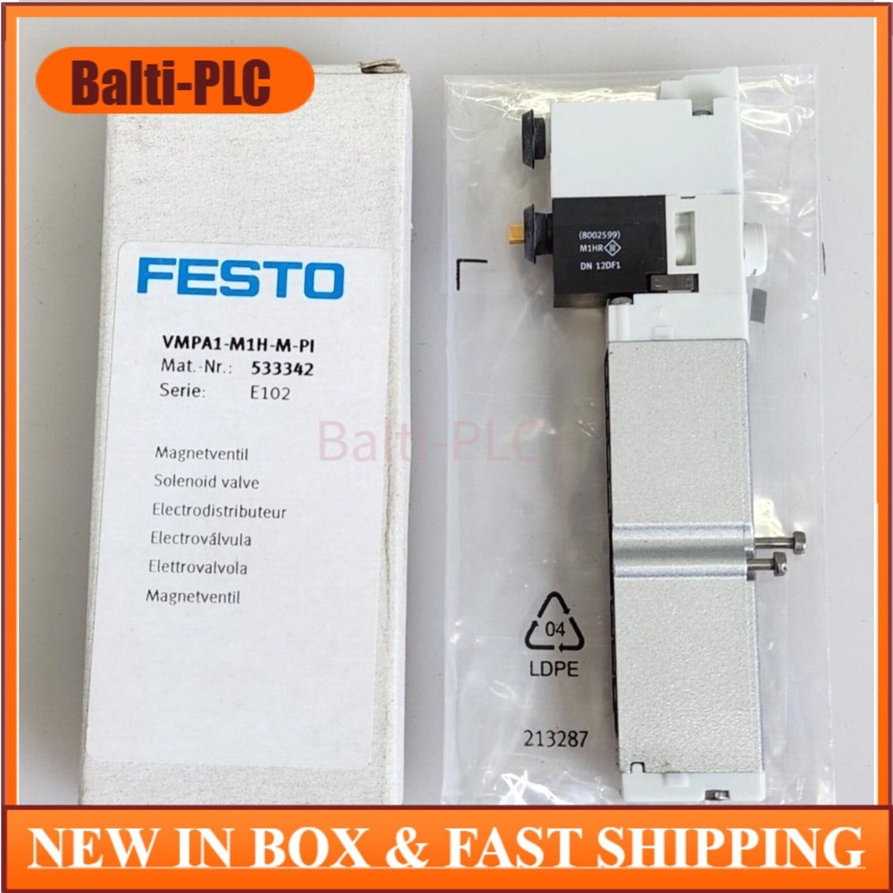 US FREE TAX New Festo VMPA1-M1H-M-PI 533342 Air Solenoid Valve