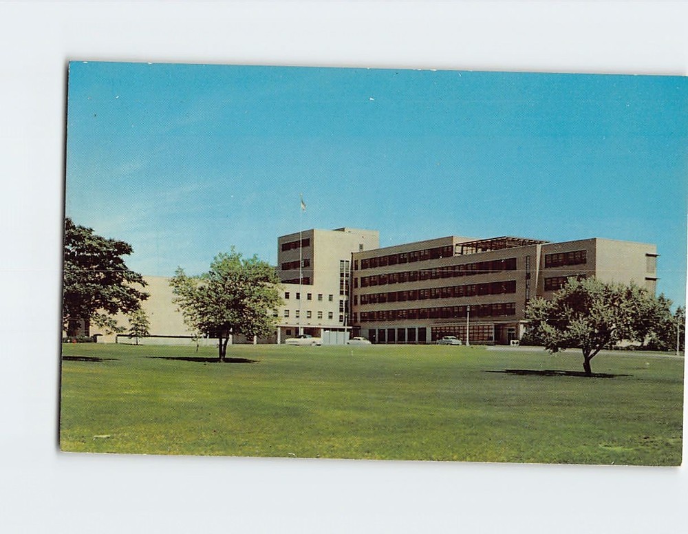 Postcard Veterans Administration Hospital Fort Wayne Indiana USA