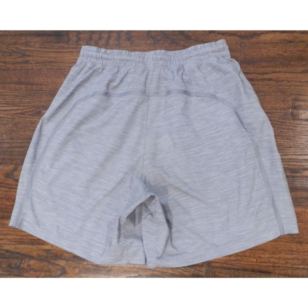 Lululemon Athletica Pace Breaker Gray Linerless Shorts Men's Size Medium