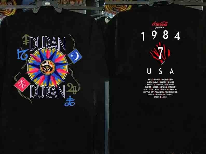 Vintage 1984 Duran Duran Arena USA Concert Tour T-Shirt