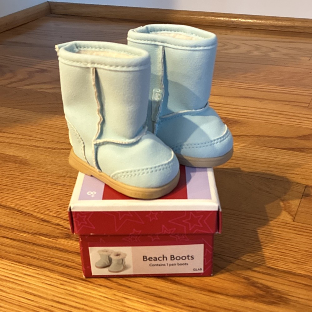 🩵 Retired American Girl Blue Beach Boots 🩵