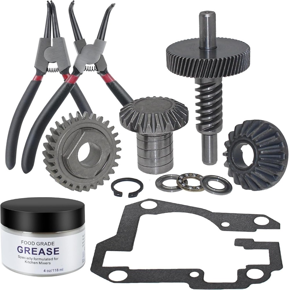 Gear Kit Compatible With KitchenAid Whirlpool 5QT & 6QT Mixer Gear Parts Replace