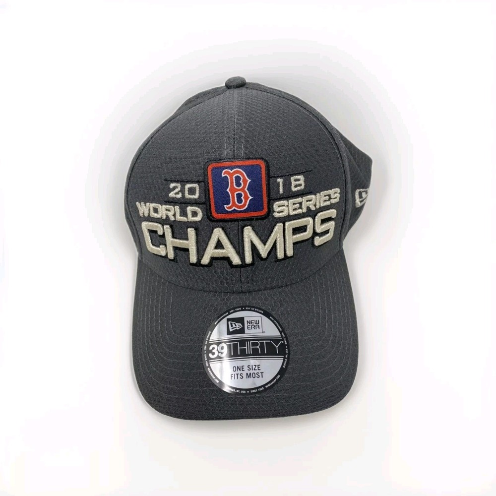 Baseball Cap Boston Red Socks Hat New Era MLB 2018 World Series Champs