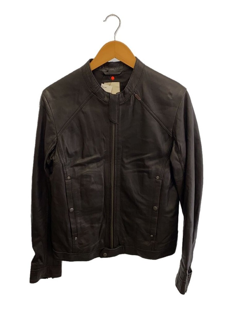 Diesel Single Rider Jacket/S/Sheep Leather/Blk 3477