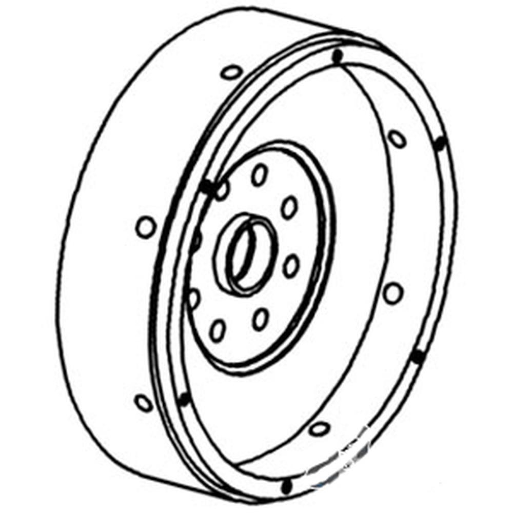 Flywheel With Ring Gear Fits International 666 686 Fits Case IH 282208A1