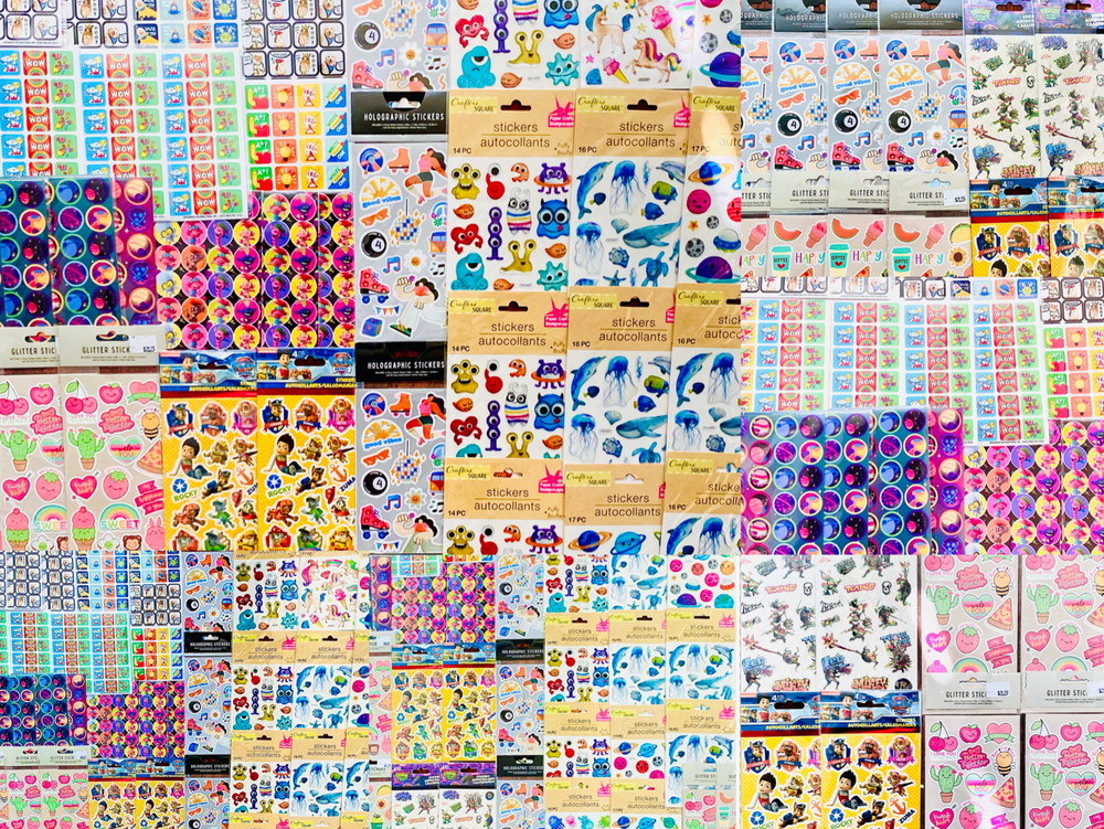 498+ Piece Sticker Kit for Planners Scrapbooks Albums and Crafting Stationery