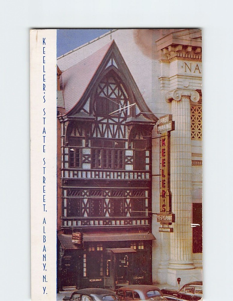 Postcard Keller's State Street Restaurant, Albany, New York