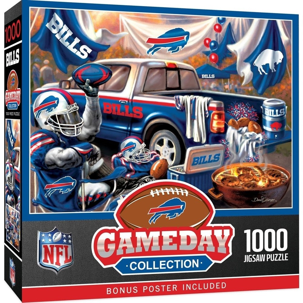 Buffalo Bills Nfl 1000 Piece Jigsaw Puzzle 19.25 X 26.75 Eco-Friendly Material