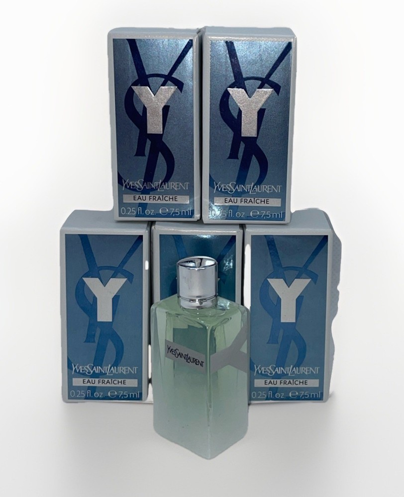YSL EAU FRAICHE 7.5 ML- DISCONTINUED Mini Bottle RARE Yves Saint Laurent