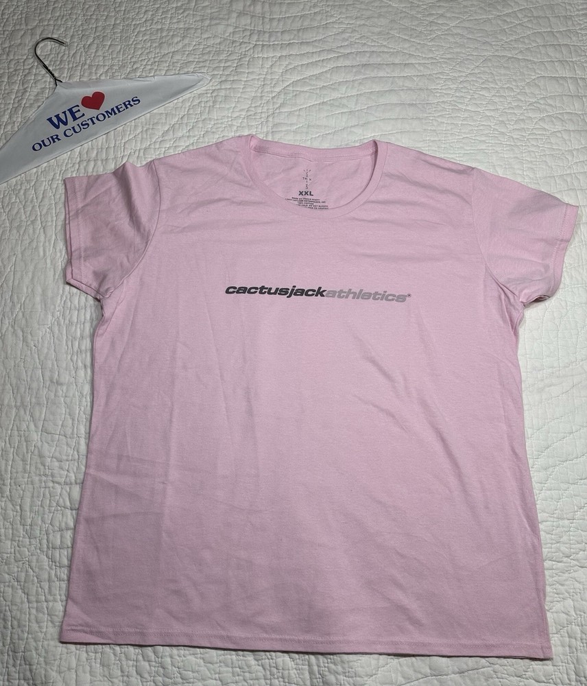 Travis Scott Cactus Jack Athletics Sample Tee- Womens 2x New