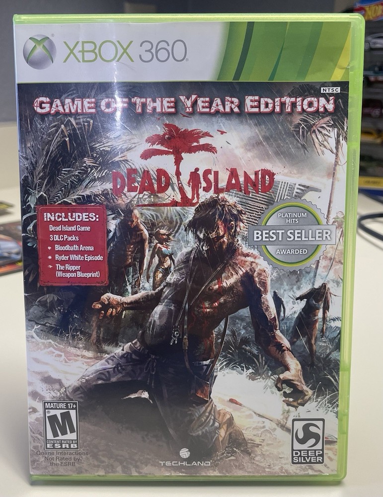 Dead Island Game of the Year Edition Microsoft Xbox 360, 2012, Complete Tested