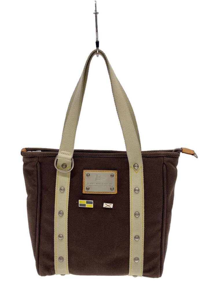 LOUIS VUITTON Tote Bag Canvas BRW M80662