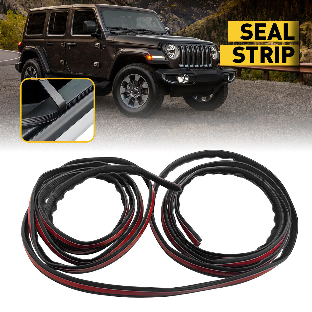 V-Shape Car Door Edge Window Moulding Trim Seal Strip Rubber For Toyota 4M