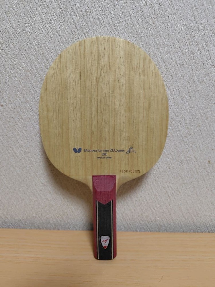 Butterfly Mizutani Jun ZL-CARBON Table Tennis Racket