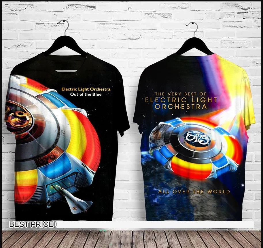 Electric Light Orchestra Out Of The Blue 3D T-Shirt AOP Polyester QT1518