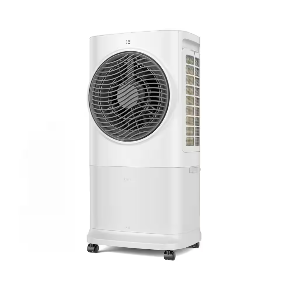 8-Hour 3-In-1 Portable Air Conditioner 8,000 BTU Cools 400 Sq. Ft. with Heater,