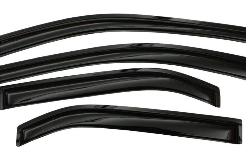 AVS 94985 Dark Smoke Ventvisor Acrylic Window Deflectors for Volkswagen Jetta