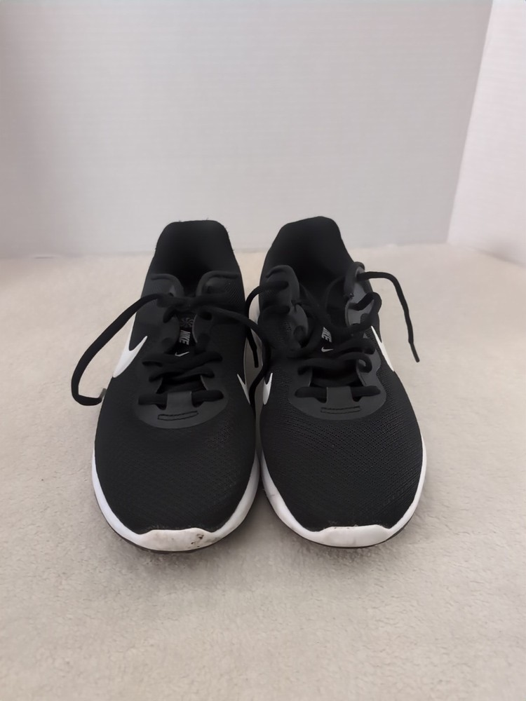 Size 7.5 - Nike Revolution 6 Next Nature Black White W