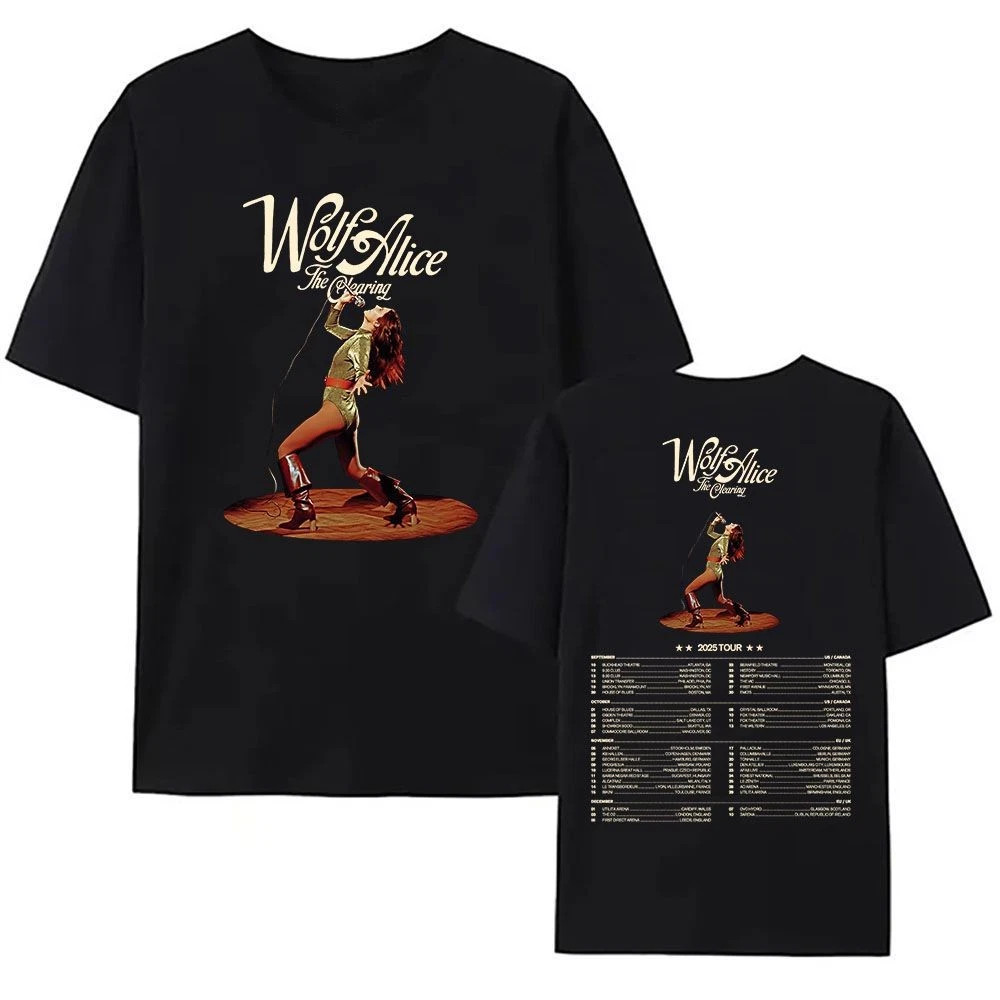 Vintage Wolf Alice The Clearing Tour 2025 T-Shirt Size S to 5XL