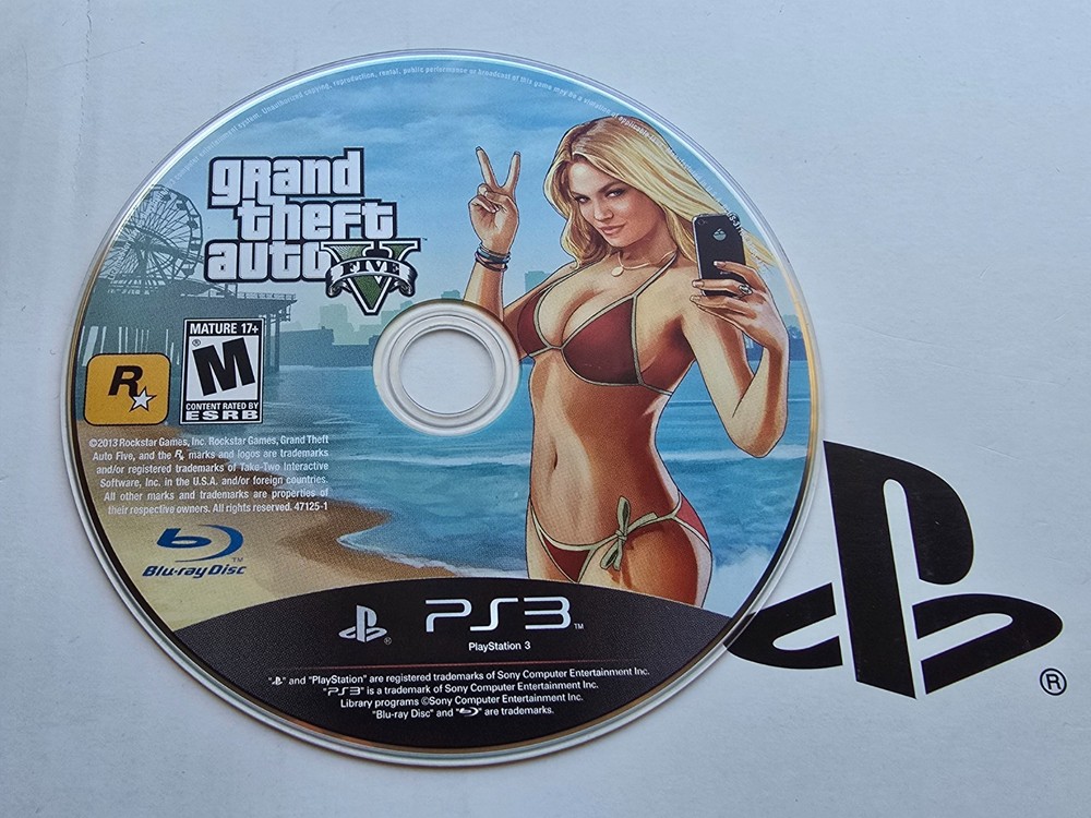 --DISC ONLY-- Grand Theft Auto V (PlayStation 3, PS3)  2013