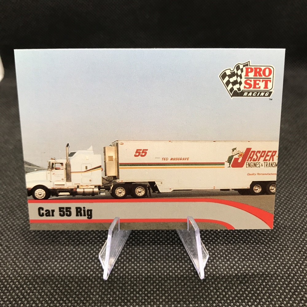 1992 Pro Set Racing Car 55 Rig #155 Charlie Hyde