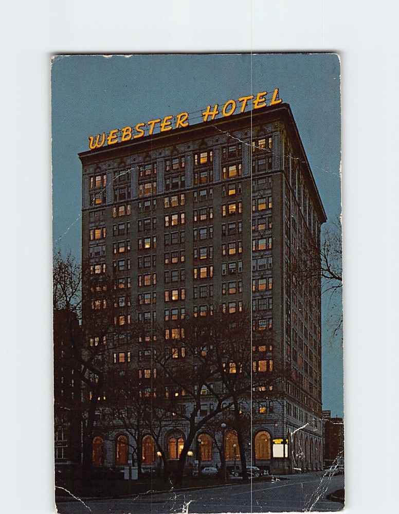 Postcard The Webster Chicago Illinois USA