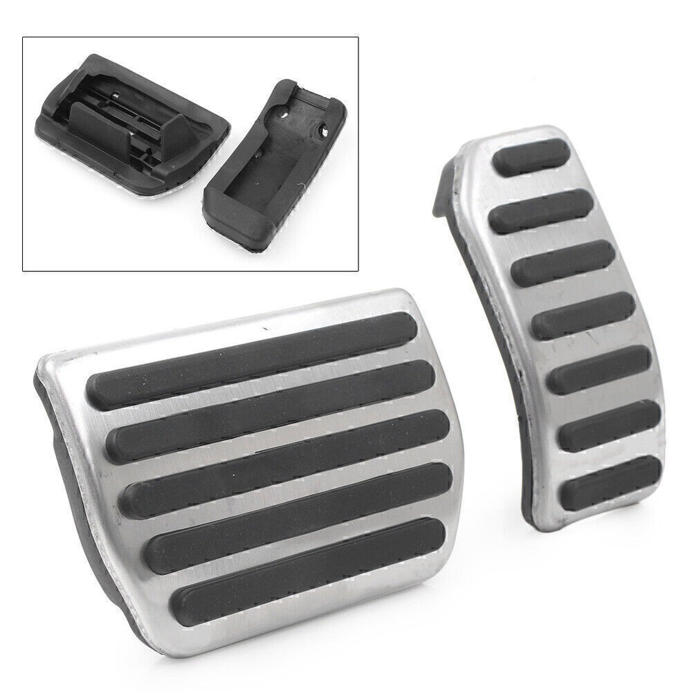 Aluminum Gas Brake Pedal Cover Kit for Volvo S60 XC60 V60 S80 2PCS