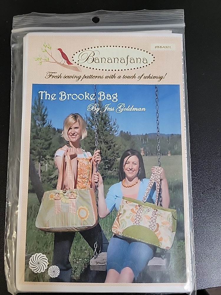 Tote Bag Sewing Pattern New And Uncut