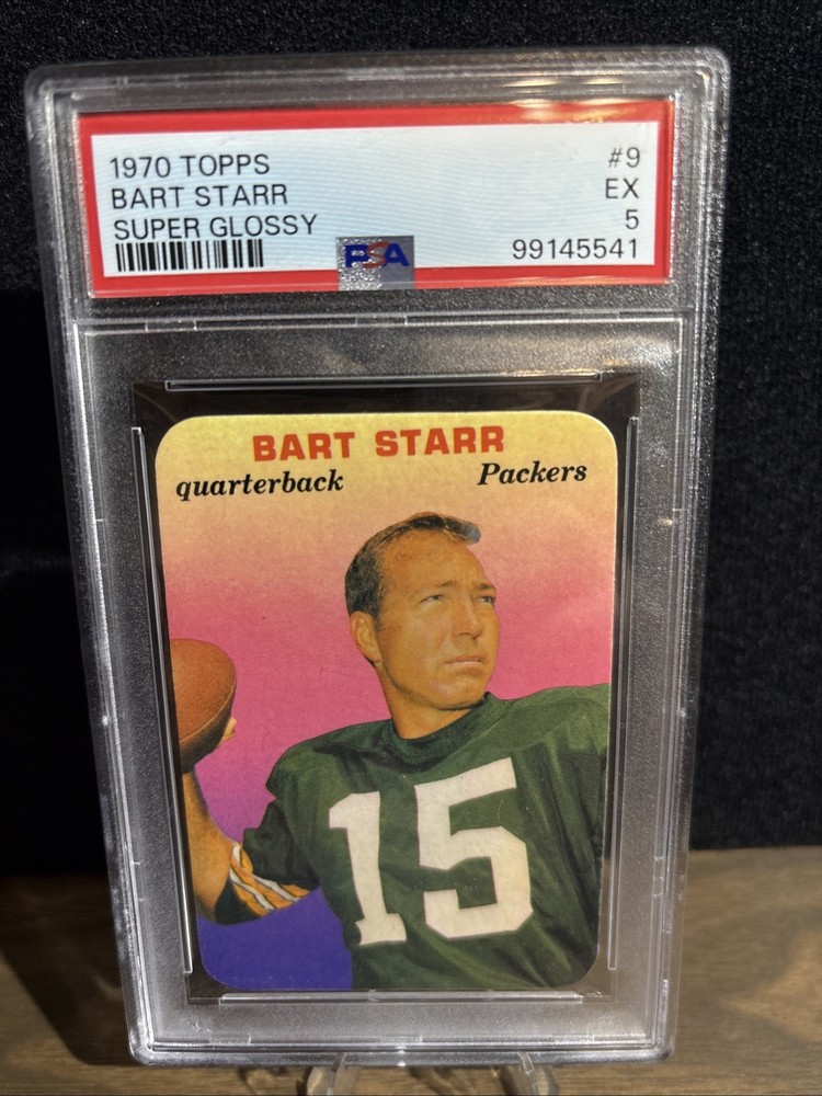 1970 Topps Super Glossy - Bart Starr #9